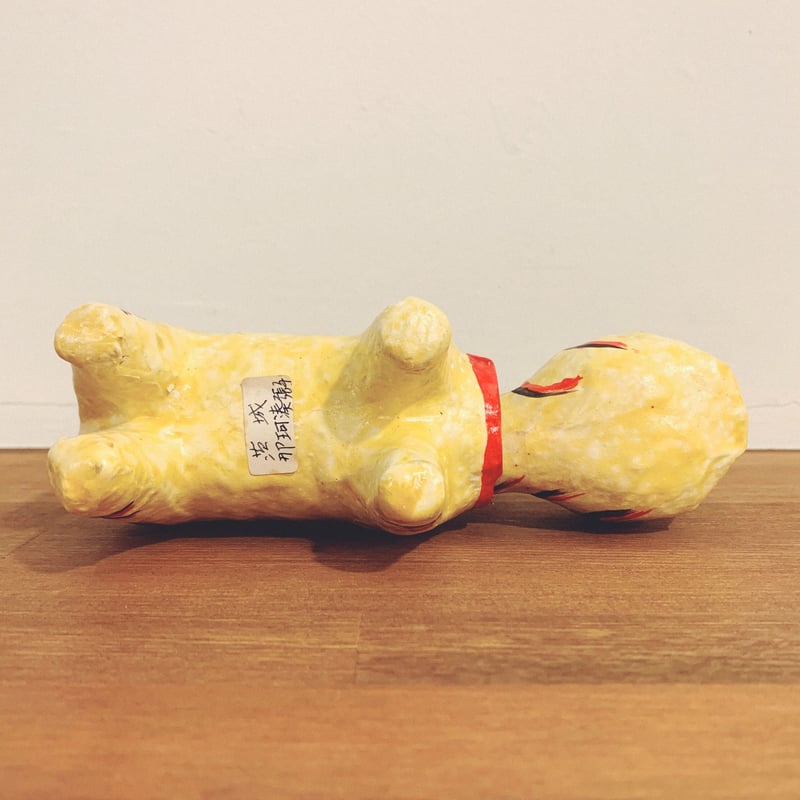 ③端午の節句 張子の虎 桂甫作｜箱付｜発色良好・保存状態良　郷土玩具　首振り 虎の郷土玩具」 | 日本玩具博物館