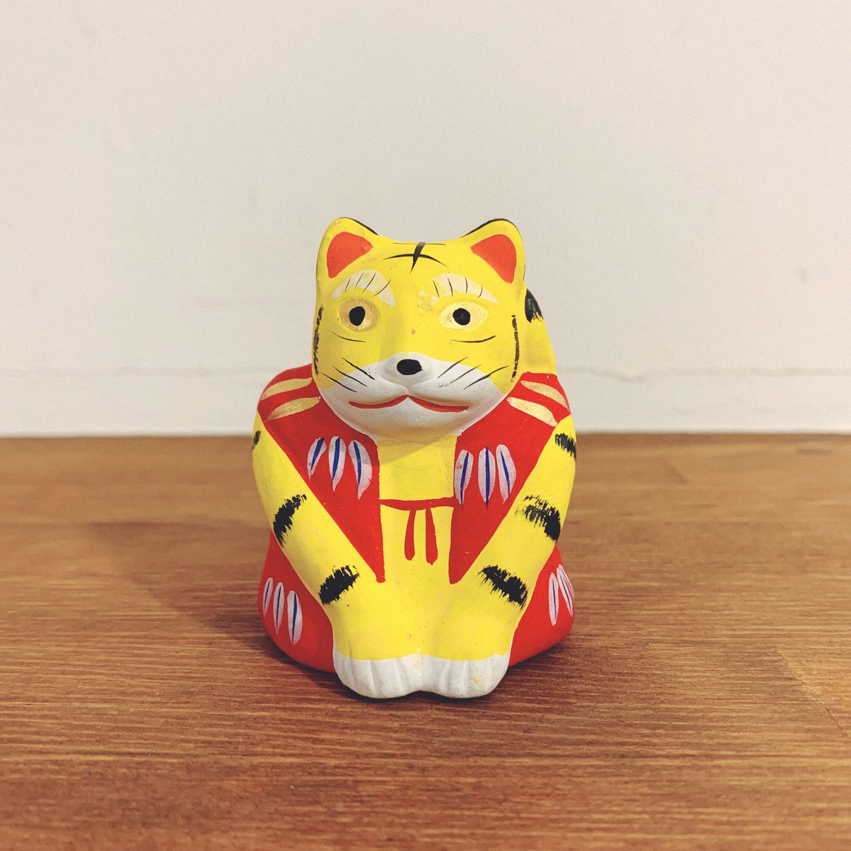 中湯川人形 辰(赤・青) 犬 雛