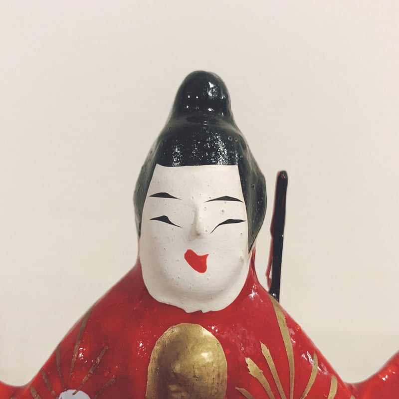 鴻巣の練物『赤天神』 | 象々の郷土玩具