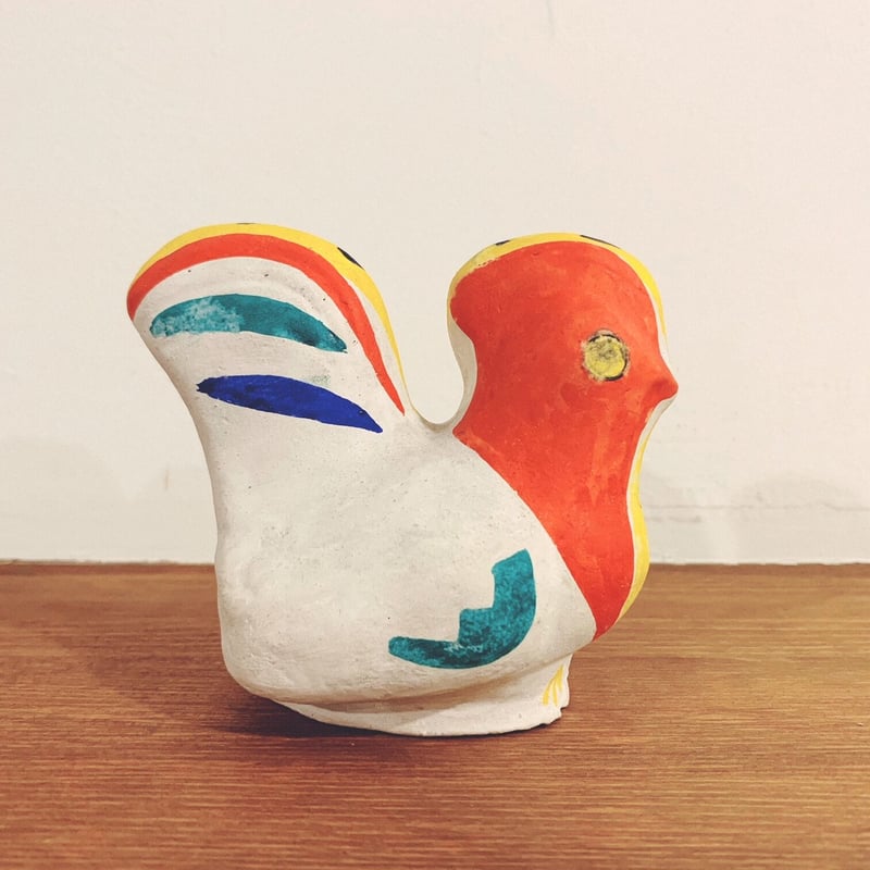 帖佐人形の『ちゃも鶏』 | 象々の郷土玩具