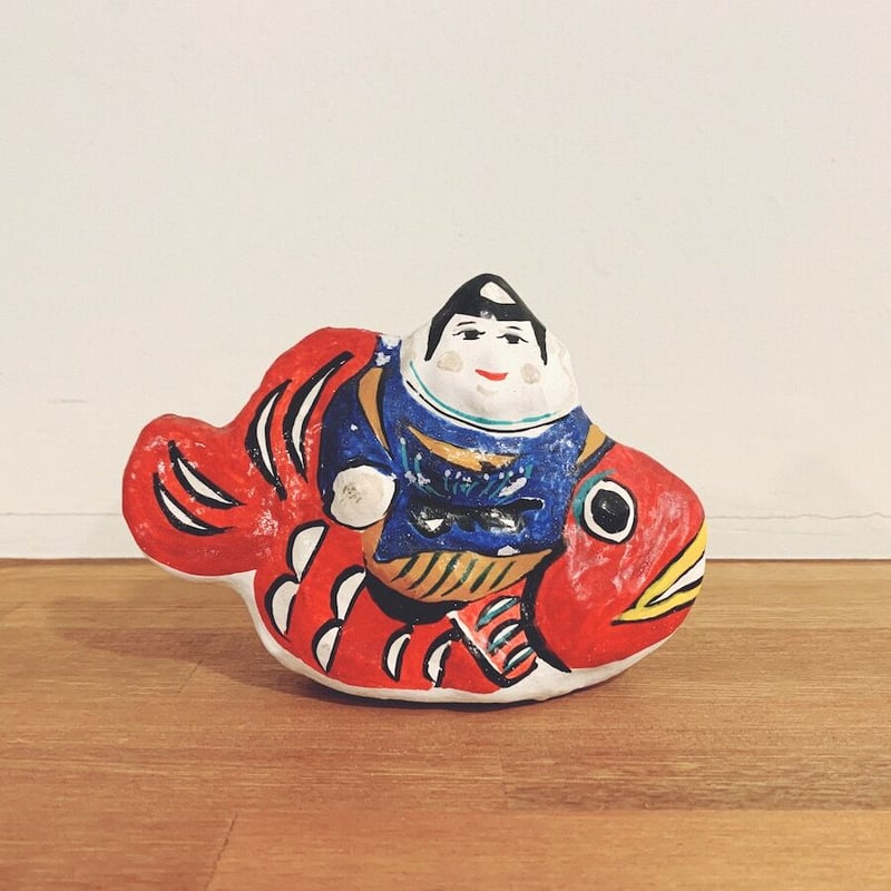 郷土玩具「小幡人形・鯛抱き恵比寿」 文蔵作【 送料確認用出品 】