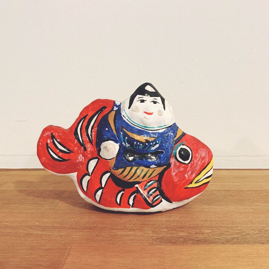 須磨張子『鯛乗り恵比寿』 | 象々の郷土玩具