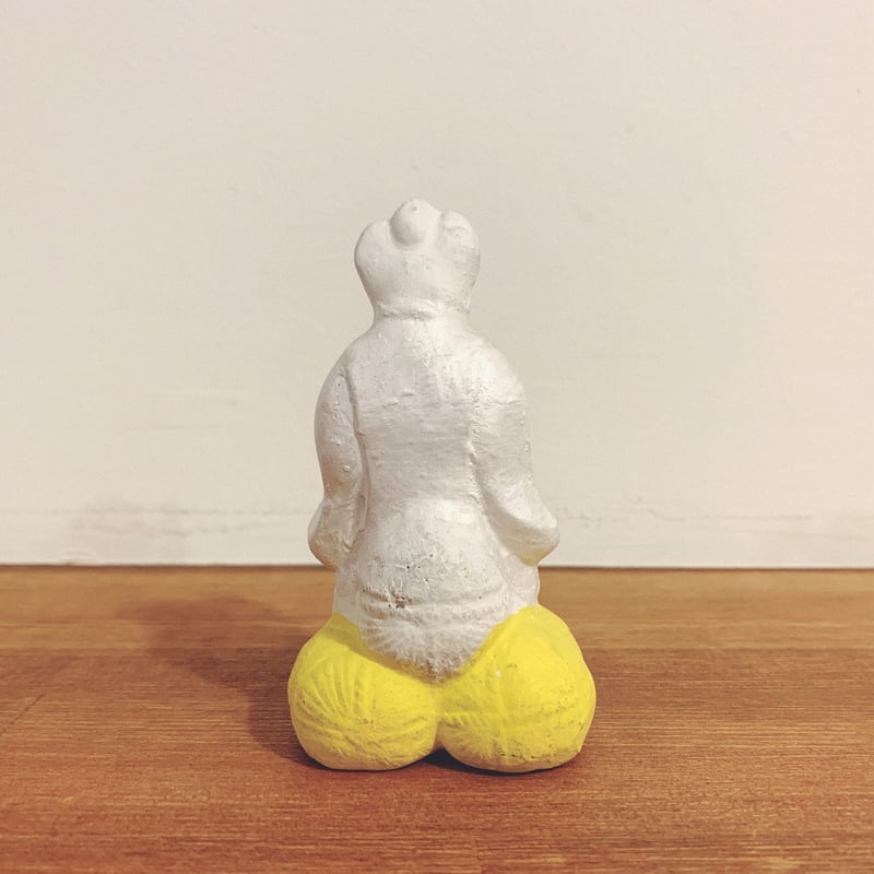 伏見人形・菱平『御幣持ち俵乗り稲荷』 | 象々の郷土玩具