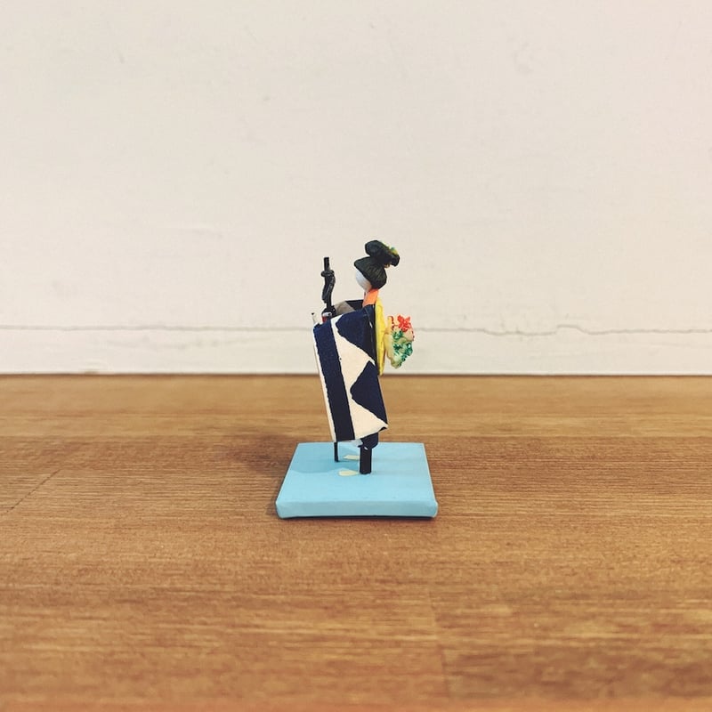 いせ辰『江戸千代紙人形・浅草三社祭の手古舞』 | 象々の郷土玩具