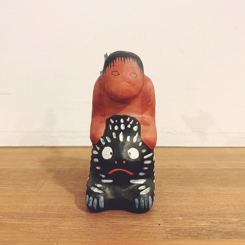 三春張子の『熊乗り金太郎』 | 象々の郷土玩具