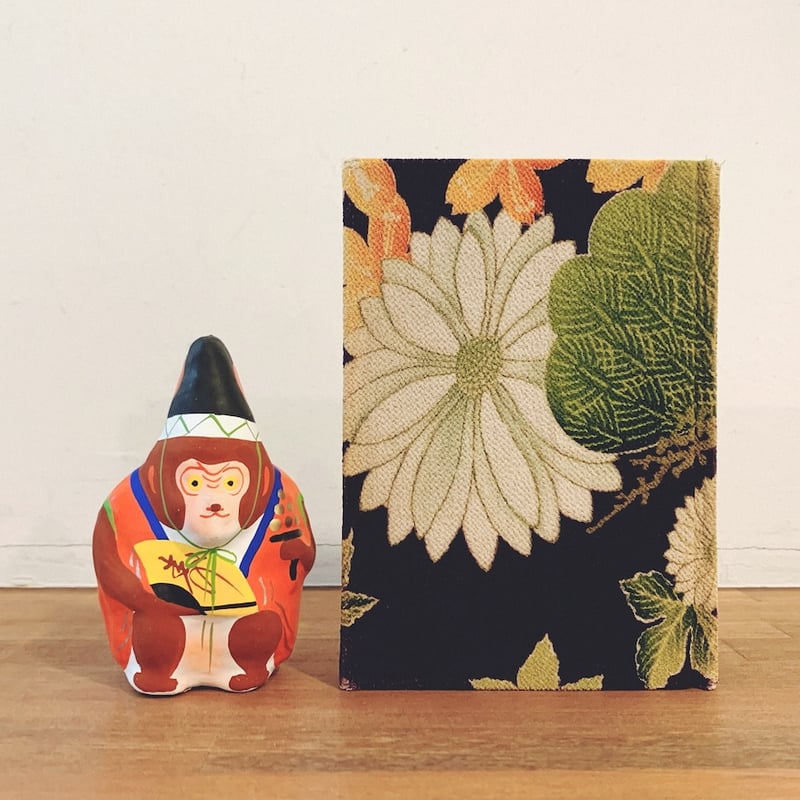 焼物　猿の三番叟 中島めんや『猿の三番叟』 | 象々の郷土玩具