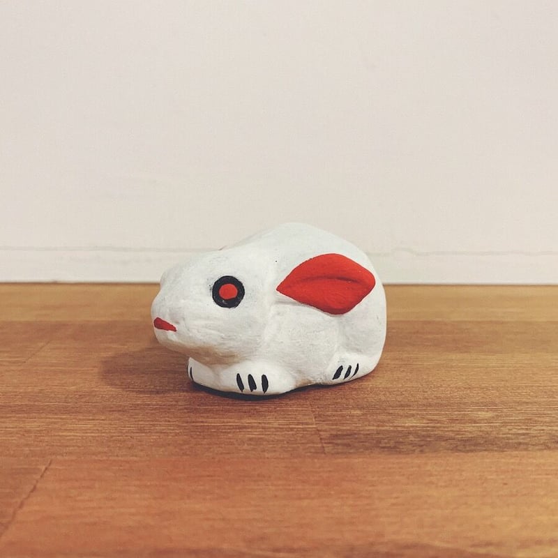 奈良県・大和出雲人形『うさぎ・中』 | 象々の郷土玩具