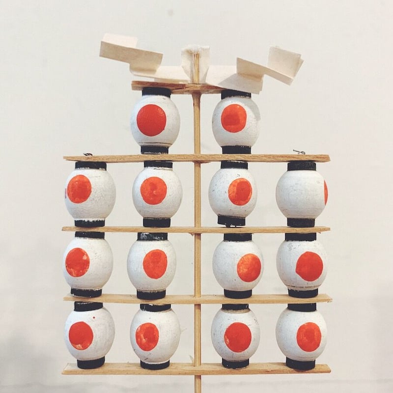 昭和レトロこけし『秋田竿燈まつり』 | 象々の郷土玩具