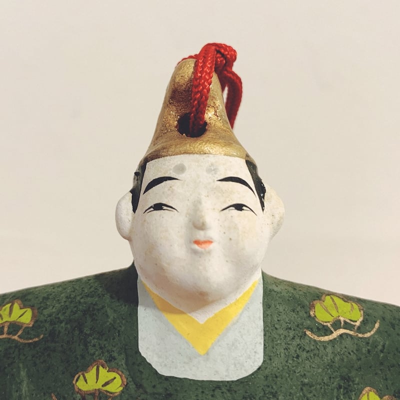 民芸品　雛人形　土鈴　大谷幸康　作 名古屋土人形・野田末吉『立雛土鈴』 | 象々の郷土玩具