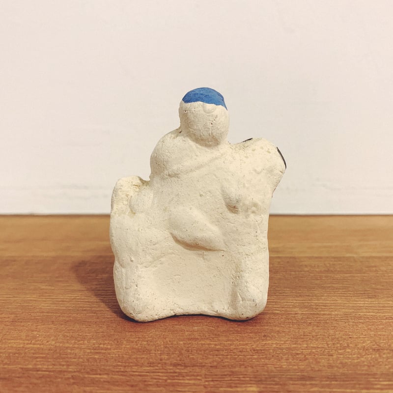 芝原土人形『犬乗り童子』 | 象々の郷土玩具