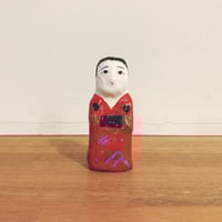 神戸人形『三味線弾き』 | 象々の郷土玩具