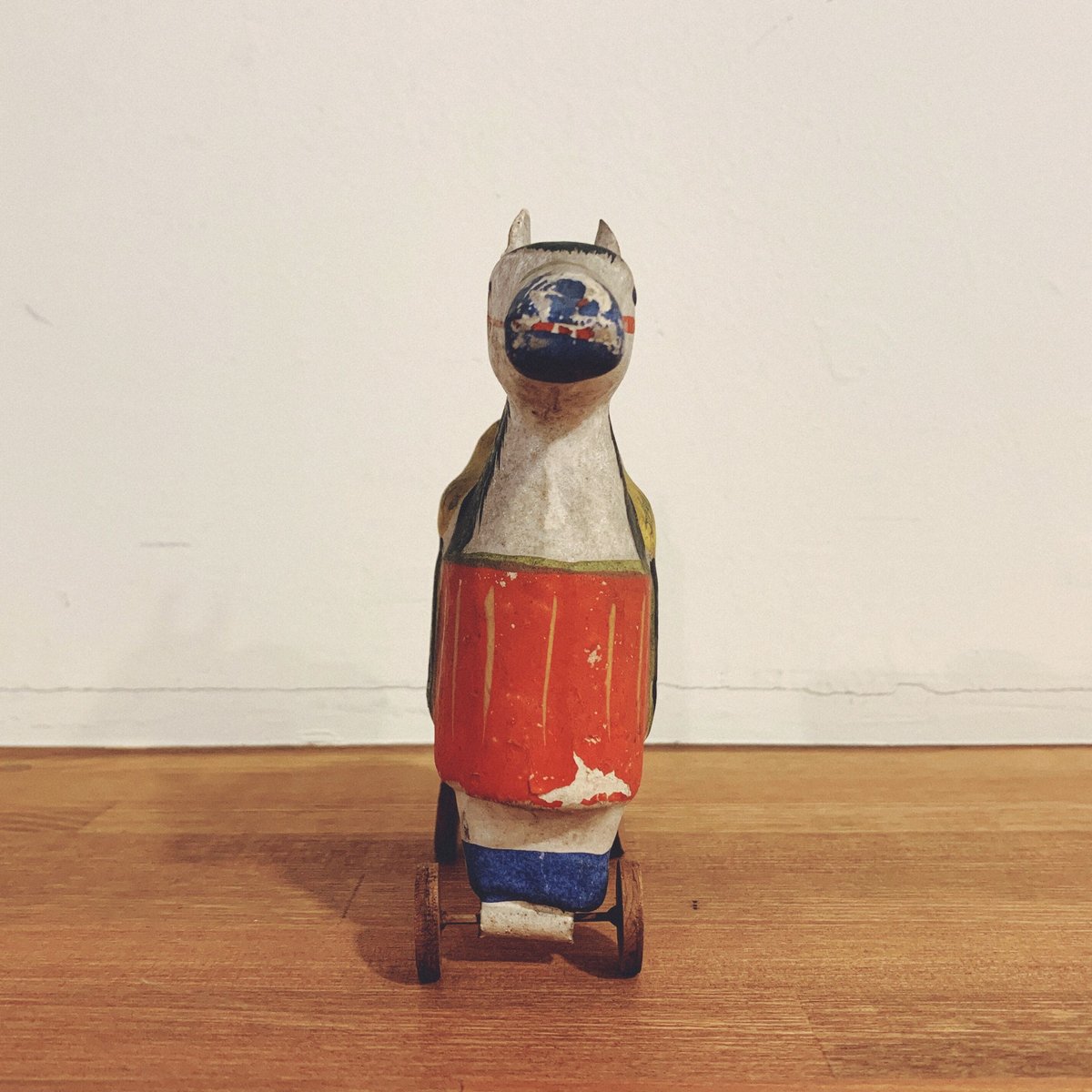 長門張子　人力車　角力　民芸品　郷土玩具 fit=scale-down,w=1200