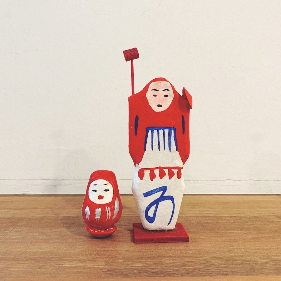 草津張子『猩々とだるま』 | 象々の郷土玩具