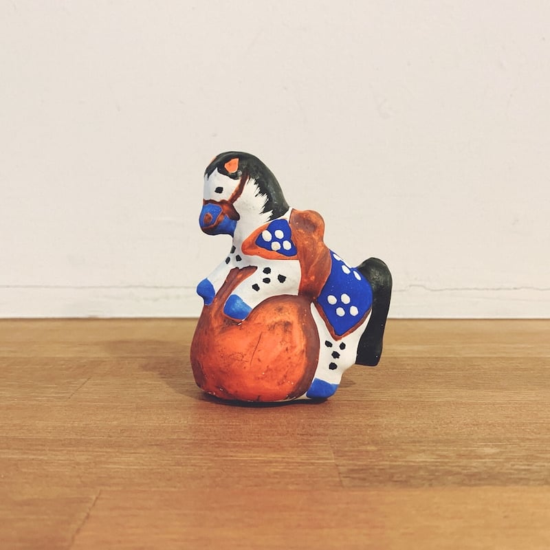 新潟県・水原(山口)人形『玉のり馬』 | 象々の郷土玩具