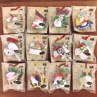 堺湊焼の『喜々猿 (3匹)』 | 象々の郷土玩具