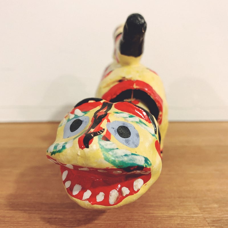 那珂湊張子の『首振り虎』 | 象々の郷土玩具