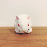 伏見人形・丹嘉『初辰猫(羽織)一対』 | 象々の郷土玩具