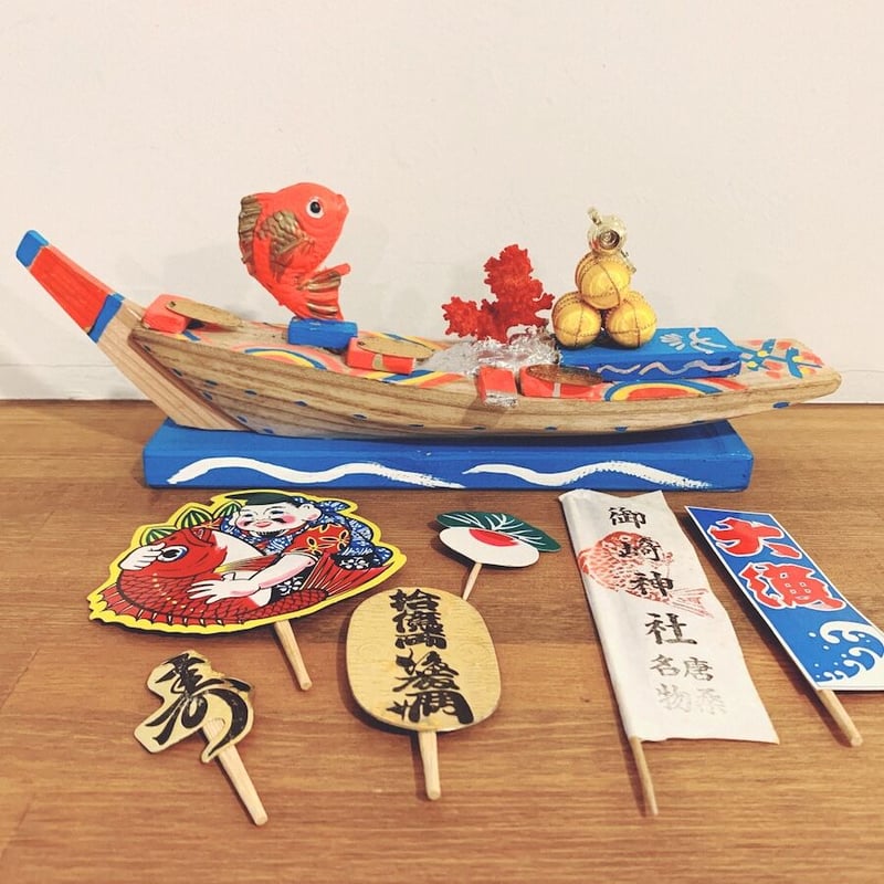 宮城県唐桑・御崎神社『さっぱ舟』 | 象々の郷土玩具 宮城県唐桑・御崎神社『さっぱ舟』 | 象々の郷土玩具