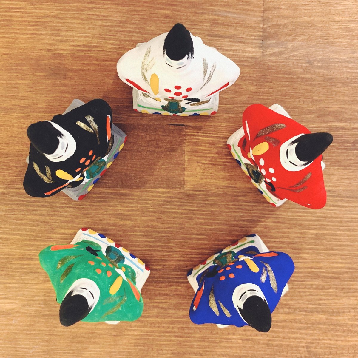 堺湊焼『五色天神』 | 象々の郷土玩具