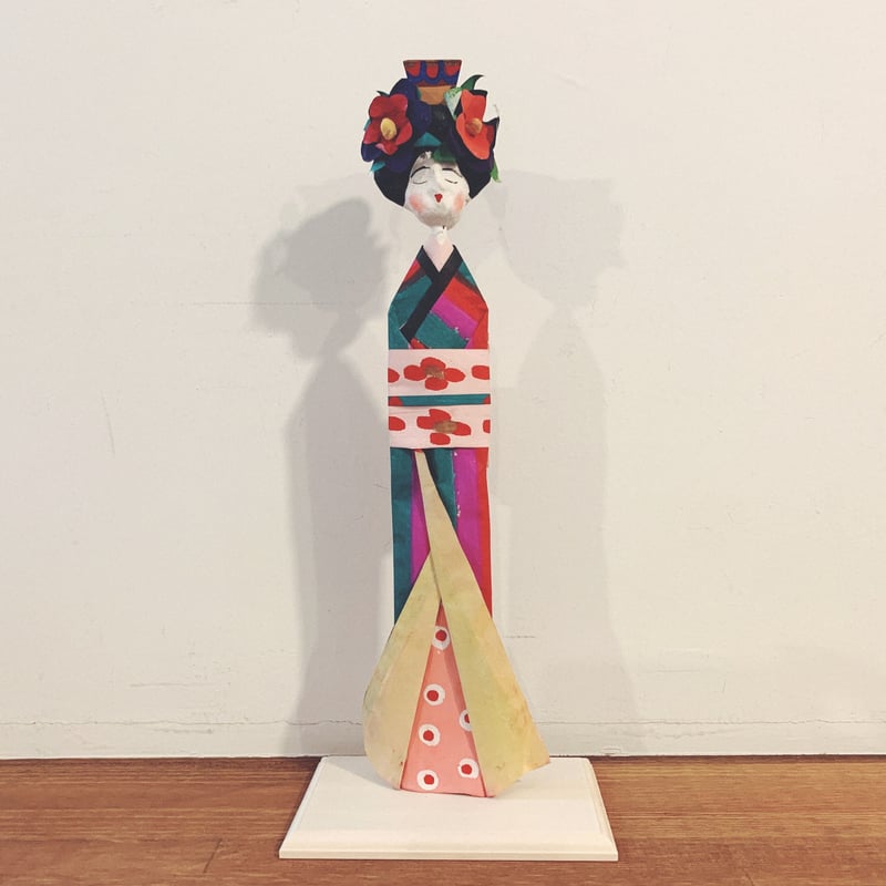 下総玩具の『姉様人形』 | 象々の郷土玩具