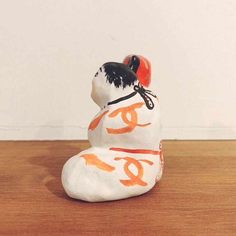 常石張子の『獅子頭持ち童子』 | 象々の郷土玩具