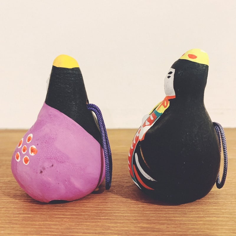 下川原土人形の『雛土鈴』 | 象々の郷土玩具