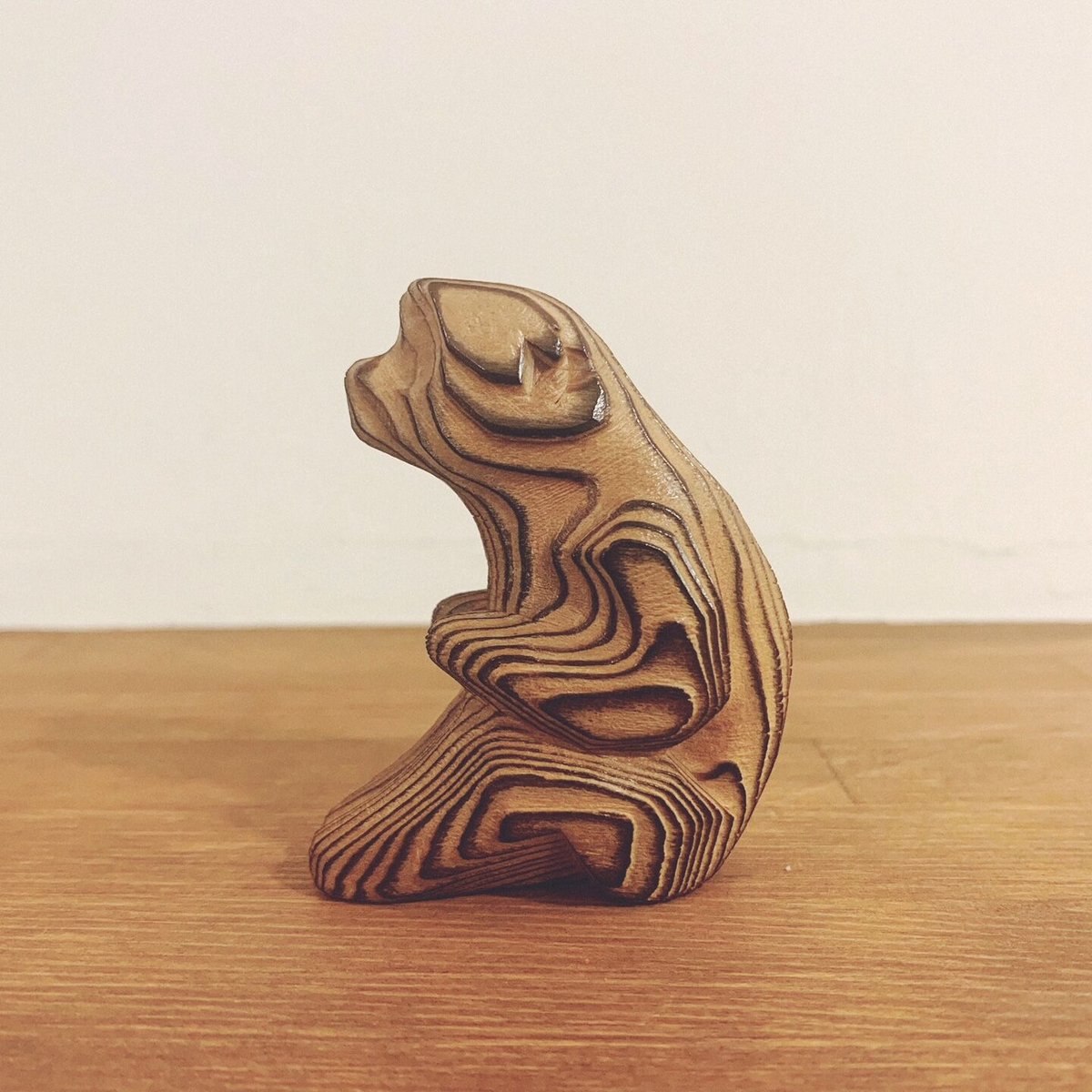 猿面　木彫　骨董品 老猿〈高村光雲作 明治二十六年／木造〉 文化遺産オンライン