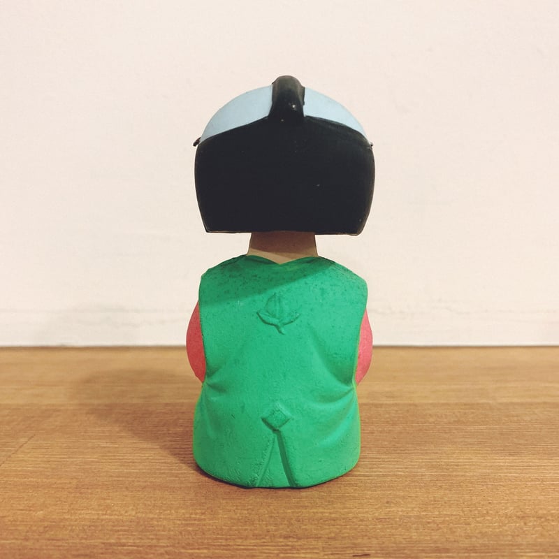 京都・清水の首振り人形『エンタツの桃太郎』 | 象々の郷土玩具