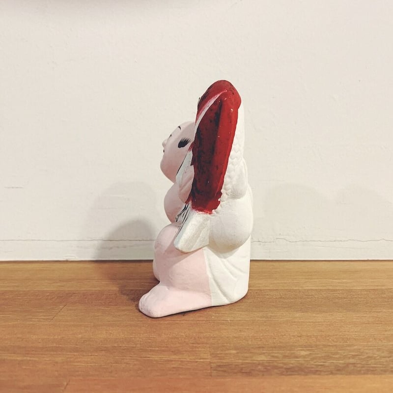 伏見人形　眠り猫　土人形　丹嘉　郷土玩具　(9/6迄出品) 伏見人形 眠り猫 – MOCAD ONLINE SHOP