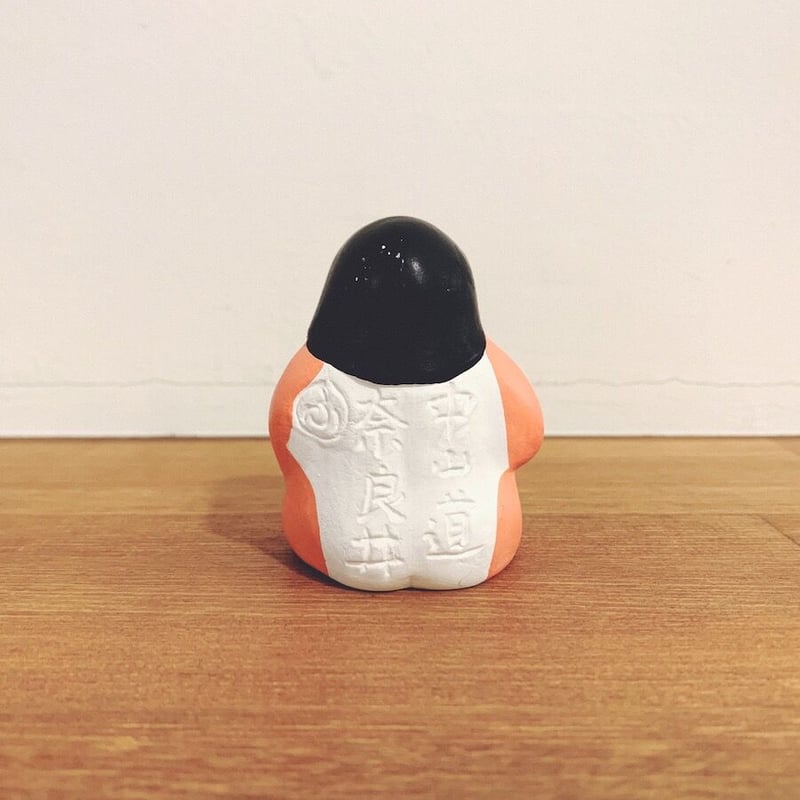 奈良井の土人形『金太郎』 | 象々の郷土玩具