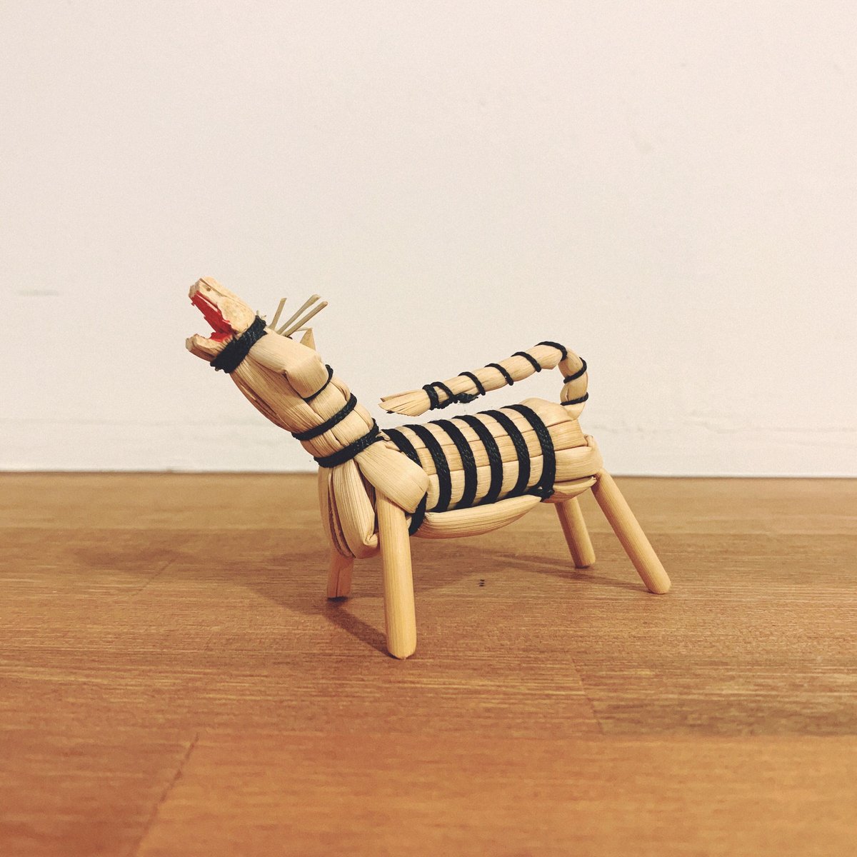 きびがら細工の『虎』 | 象々の郷土玩具