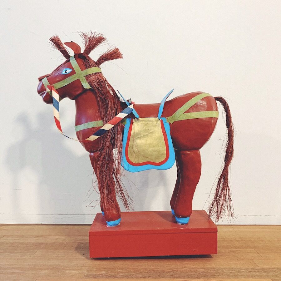 草津張子『ぴんぴん馬』 | 象々の郷土玩具