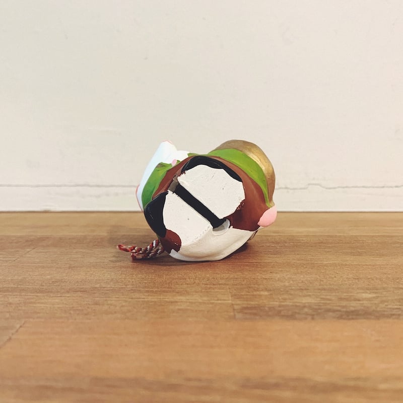 奈良井の土鈴『小判担ぎ子』 | 象々の郷土玩具