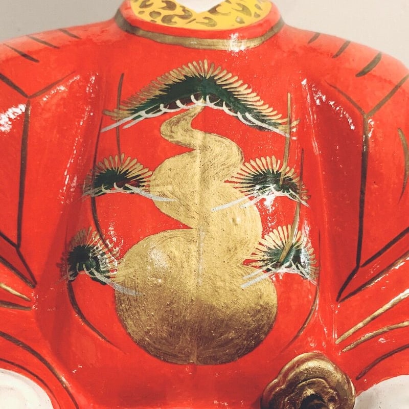 三次人形『特大・台付座天神』 | 象々の郷土玩具