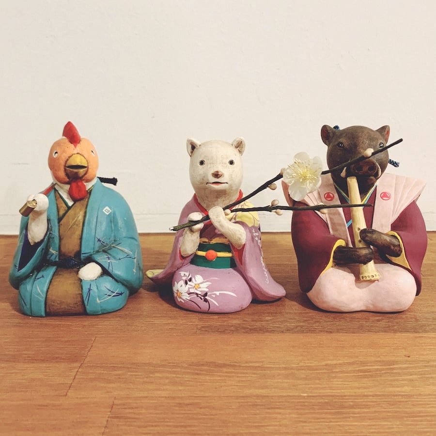 2種セット JIMOTO Made+ 東山 干支土鈴巳 2種セット JIMOTO Made+ 東山 干支土鈴巳