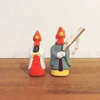 今戸人形の『鉄砲狐』 | 象々の郷土玩具
