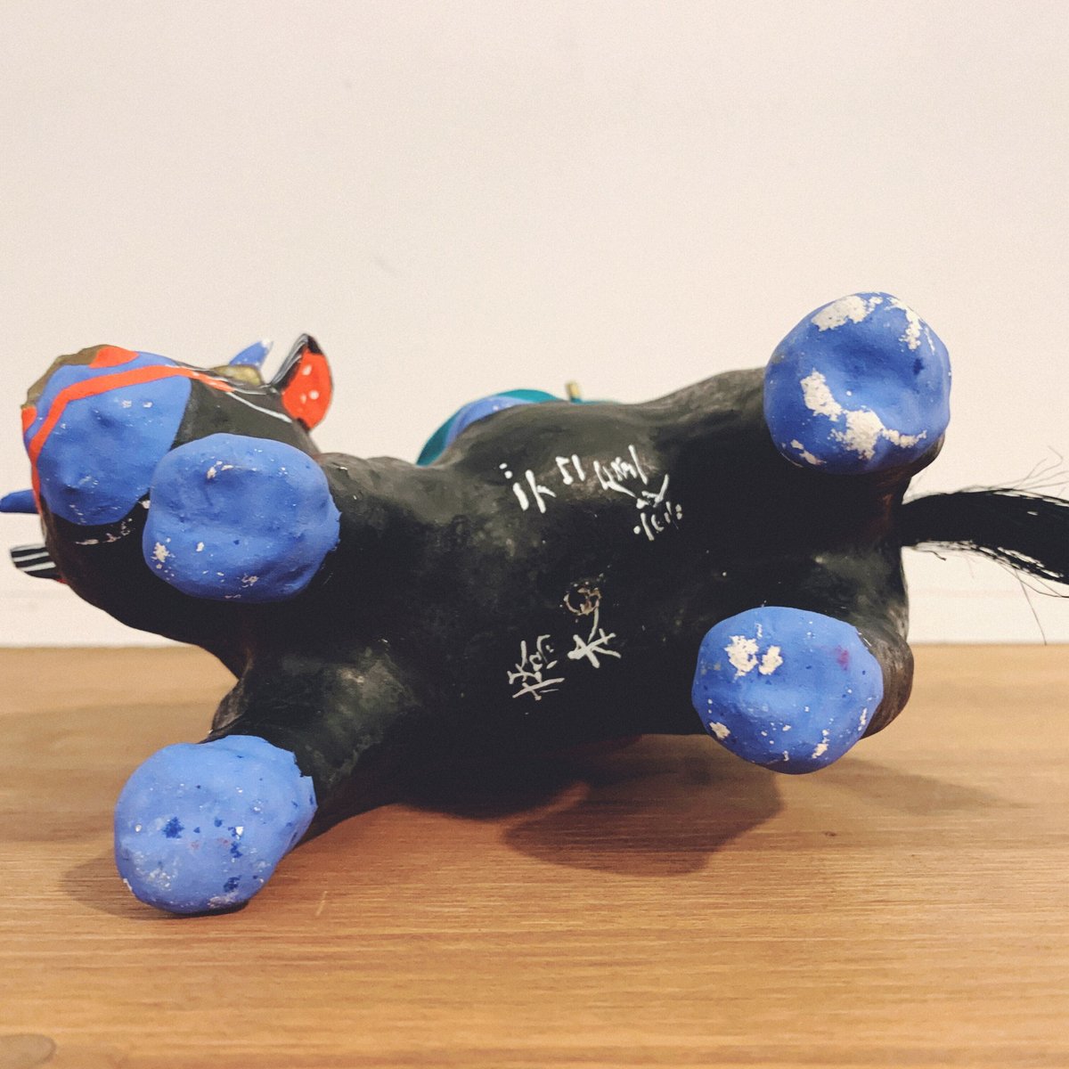 三春張子『牛乗り天神』 | 象々の郷土玩具