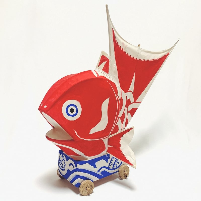 新潟県の灯玩具『村上の鯛ぼんぼり・特大』 | 象々の郷土玩具