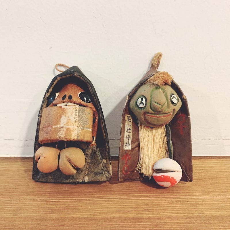 みちかた工房『妖怪土鈴』2点セット | 象々の郷土玩具