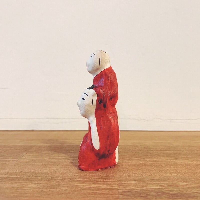 古賀人形　郷土玩具　お雛様　土人形 古賀人形 郷土玩具 お雛様 土人形 - メルカリ