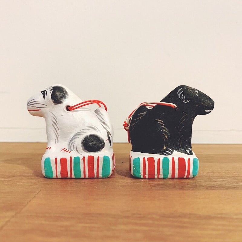起土人形・中島一夫の『犬御堂』 土鈴 | 象々の郷土玩具