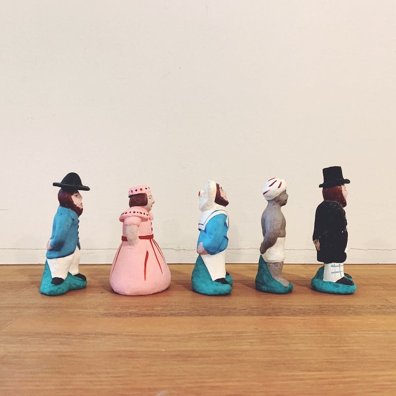横浜開港人形』5種 | 象々の郷土玩具