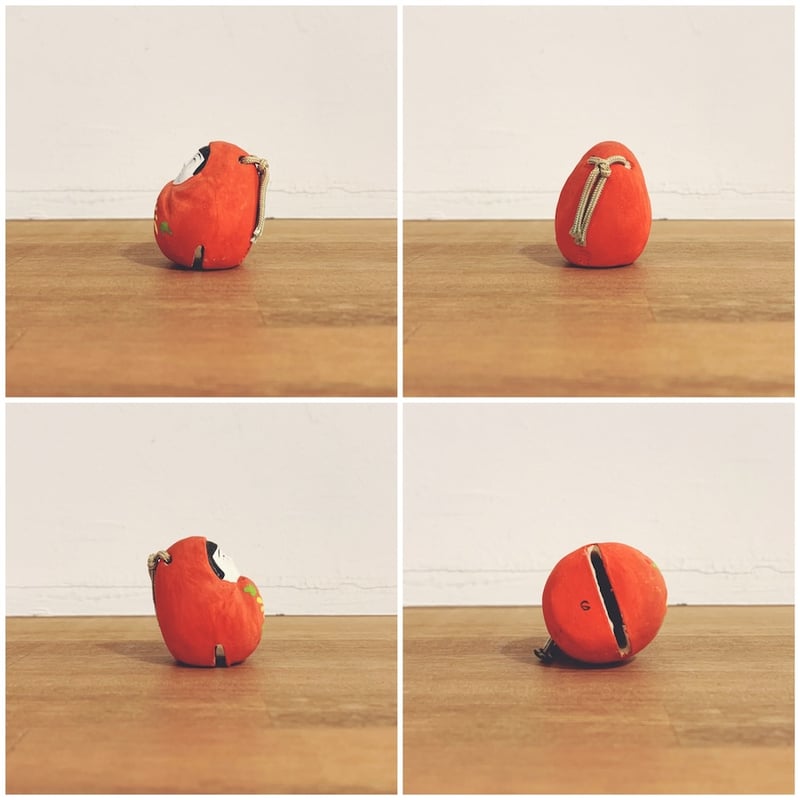 名古屋土人形・野田末吉『だるま土鈴三種』 | 象々の郷土玩具