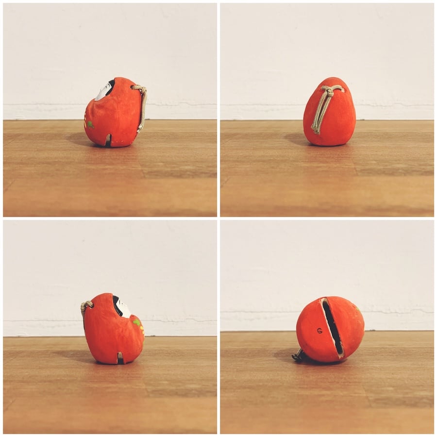 希少 名古屋土人形 野田末吉 鉢巻達磨 女達磨 男達磨 郷土玩具 民藝 fit=scale-down,w=1200