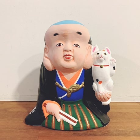 招き猫　土人形　郷土玩具　三毛猫 CATEGORY 招き猫 | 象々の郷土玩具