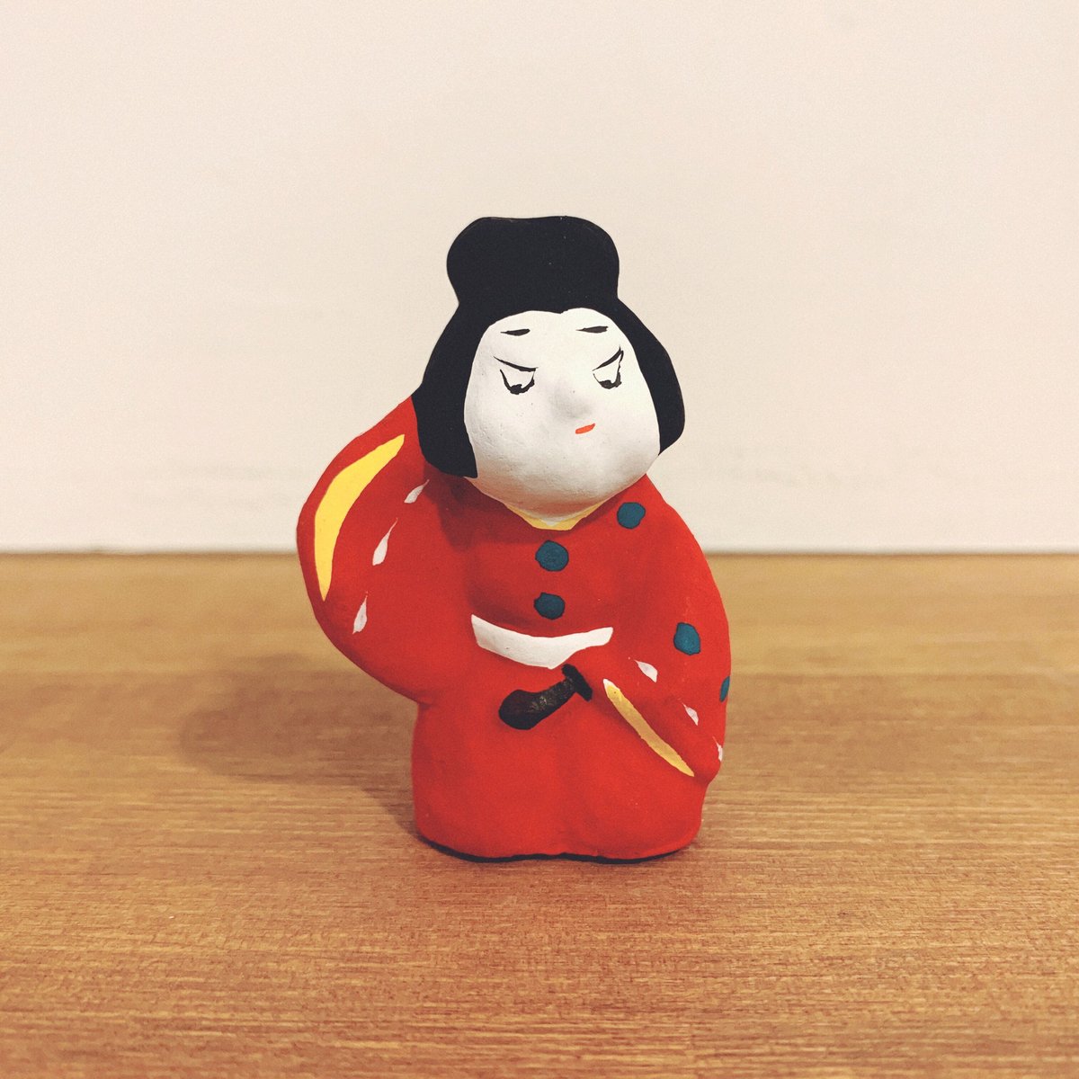 北條土人形の『牛若丸』 | 象々の郷土玩具