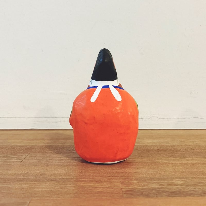 焼物　猿の三番叟 Vintage Japanese Folk Art: 三番叟猿