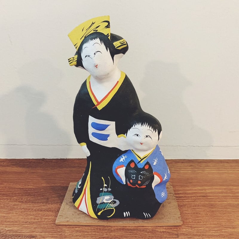 三春張子の『町屋の母子』 | 象々の郷土玩具