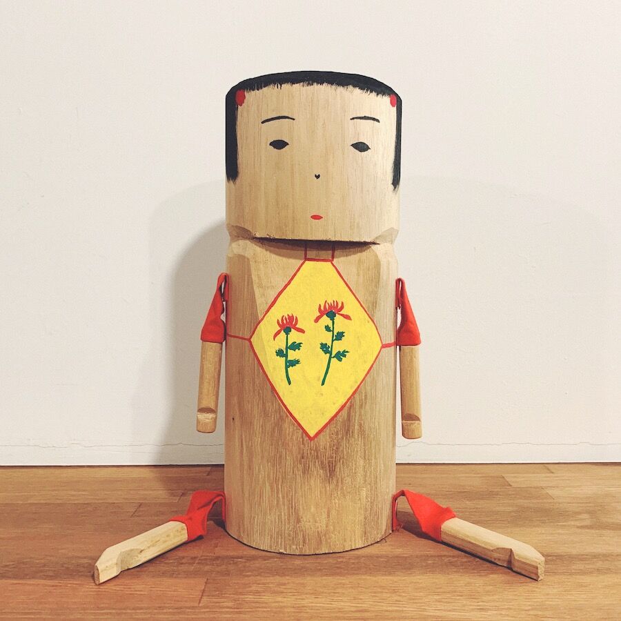 日奈久の『特大・べんた人形(おきん女人形)』 | 象々の郷土玩具