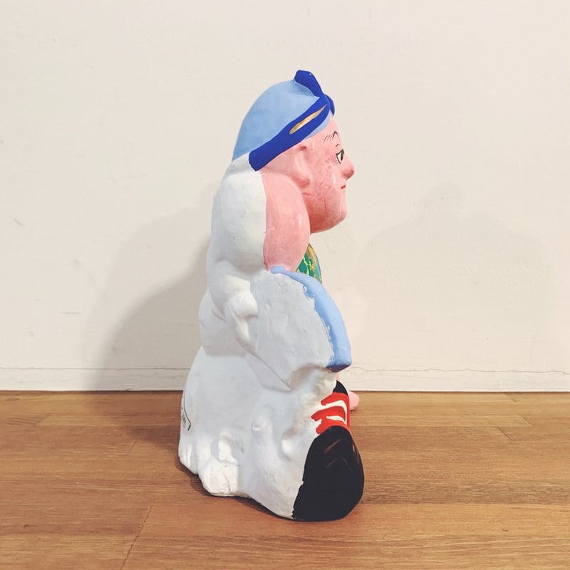 大和出雲人形 馬乗り小姓 土人形 民芸 郷土人形 郷土玩具 古道具 アンティーク 大和出雲人形 馬乗り小姓 土人形 民芸 郷土人形 郷土玩具 古道具